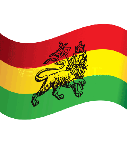 Lion Of Judah. Rastafari Lion of Judah Flag