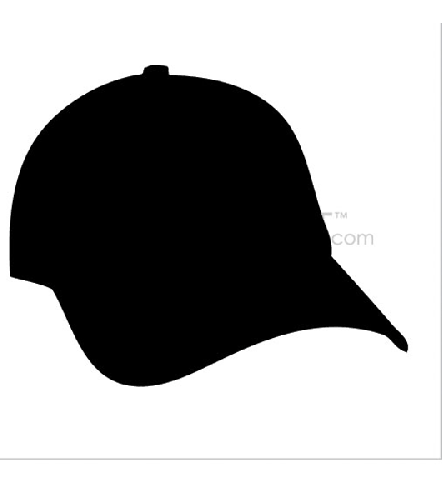 Baseball Cap Silhouette